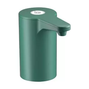 USB Charging Electric Water Pump One-button Switch Low Noise Drinking Water Dispenser with Extension Hose Automatic зелёный