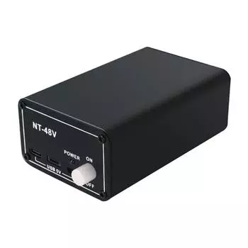 USB cro Power Crophone Оборудование 48 В Блок питания для конденсаторного Crophone Запись музыки