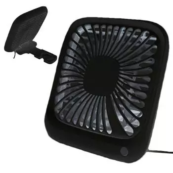 USB Fan For Car Desk Fan Car Fan Portable Fan Cooling Air Fan Headrest Carseat Fan Personal Fan Backseat Car Fans With 3 Speeds чёрный
