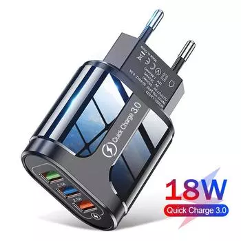 Usb Fast Charger Quick Charge 3.0 4.0 Универсальные настенные зарядные устройства для мобильных телефонов и планшетов для Iphone 11 Samsung Huawei Зарядное устройство