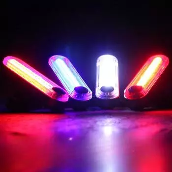 Usb-фонарь для зарядки велосипеда, водостойкое уличное оборудование для верховой езды, предупреждающий световой сигнал безопасности высокой яркости, задний фонарь для горного велосипеда