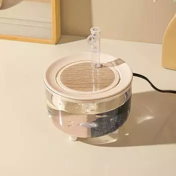 USB Фонтан для питья для домашних животных Прозрачный диспенсер для воды Прочный фонтанчик для питья Бытовой Style 3