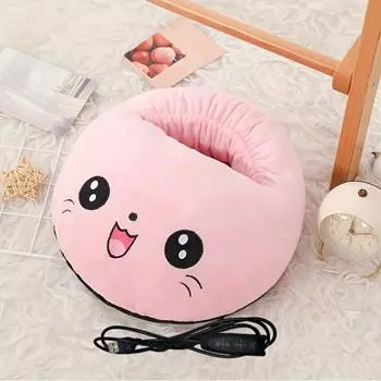 USB-грелка для ног - подключаемая электрическая грелка для офиса | Теплая обувь для холодных дней | Портативная грелка для ног God Warmer Heating USB Plug, No Gear Adj