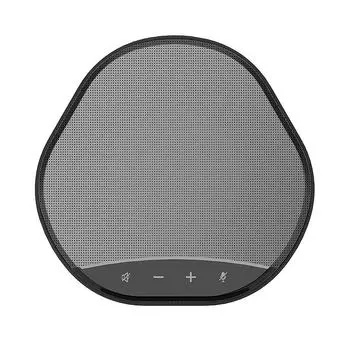 USB игровой микрофон компьютерный микрофонный комплект с громкоговорителем 360 градусов всенаправленный конденсаторный звукосниматель чёрный