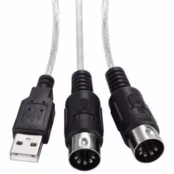 USB In-Out Midi кабель-конвертер ПК в музыкальную клавиатуру адаптер шнур