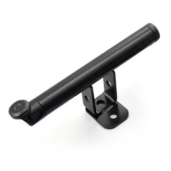 USB-источник питания для мотоцикла Daytona, зажим для руля, USB-совместимый с зажимом для выноса руля, стандартный USB-источник питания Multibar 155 мм 93387 и (5В/2.1А) iPhone/Андроид чёрный