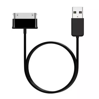 USB-кабель для передачи данных, зарядное устройство для Samsung Galaxy Tab 2 10.1 P5100 P7500 7.0 Plus T859 белый
