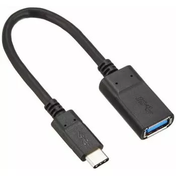 USB-кабель для смартфона ELECOM/USB3.1/CA female/сертифицированный продукт/0,15 м