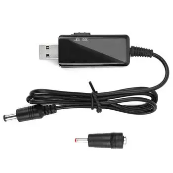 USB-кабель для усилителя Power Bank Router Cable 5V to 9V 12V StepUp Digital Display Adjustable 5521m