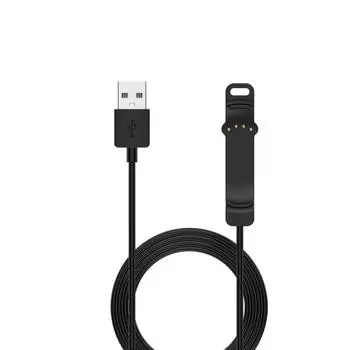 USB-кабель для зарядки, 1 метр, для умных часов POLAR Unite, немагнитная зарядная док-станция, портативный адаптер для зарядного устройства, аксессуары для умных часов чёрный