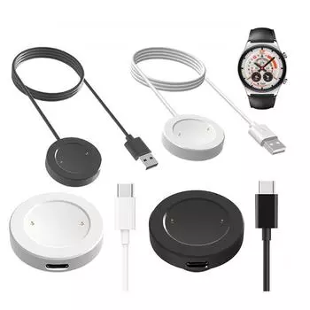 USB-кабель для зарядки часов, решение для быстрой зарядки, магнитный шнур для зарядки часов, длина 80/100 см для GS4 GS3 A чёрный