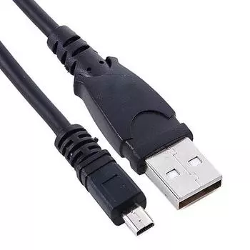 USB-кабель для зарядки данных, 5 футов, для Nikon Coolpix S2600 S2500 S3000 S3200 S4300 S6100