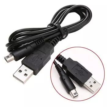 USB-кабель для зарядки, кабель синхронизации данных, провод для Nintendo DSi NDSI 3DS 2DS XL/LL, новый игровой кабель питания 3DSXL/3DSLL 2dsxl 2dsll