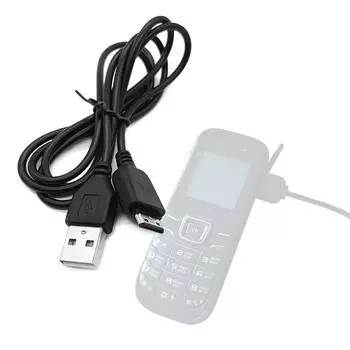 USB-кабель для зарядки мобильного телефона, универсальный для B320 B510 B2100 Xplorer B2700 B5702 B5722 D880, шнур для быстрой зарядки, 1 м, черный