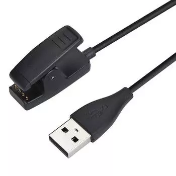 USB-кабель для зарядки с зажимом, зарядный шнур для Garmin Vivomove HR/Approach S6 S20 G10