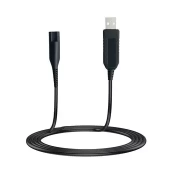 USB-кабель для зарядки TerraShine, кабель для зарядки бритвы Braun, сменный шнур для зарядки, прочный, удобный, совместим с бритвами серий 1/2/3/4/5/7/9