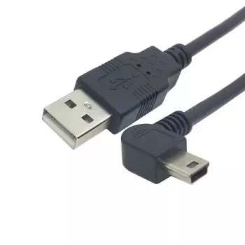 USB-кабель Левый и правый, вверх и вниз, линия передачи данных, кабель передачи данных, цифровые кабели, 90-градусный USB-кабель для зарядки 1.5M-Down