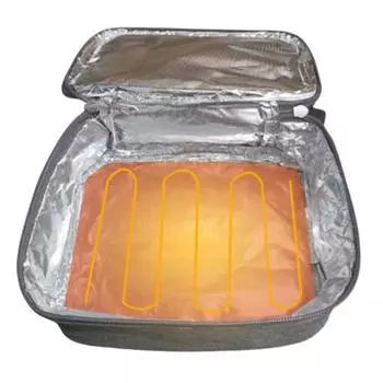 USB кемпинг электрический ланч-бокс 2.7л нагреватель контейнер пакет термообогреватель сумка