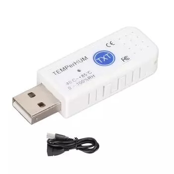 USB компьютер термо гигрометр многофункциональный ПК регистратор данных сигнализация температура окружающей среды влажность