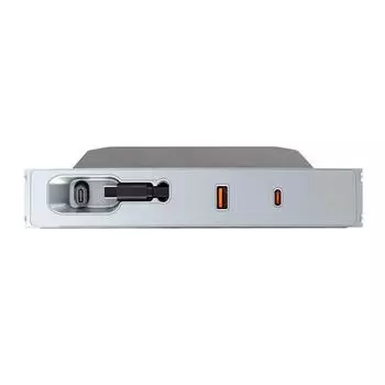 USB-концентратор для перчаточного ящика автомобиля, совместимый с центральной консолью, 80 Вт, PD Type C, сплиттер, док-станция, адаптер для быстрой зарядки