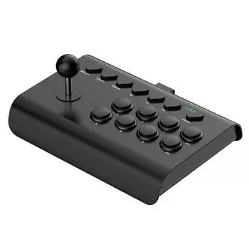 USB-контроллер игровой консоли с растягивающимся кронштейном, проводной игровой джойстик с 3-режимным подключением для PS4/PS3/Xbox One/Switch Black Red