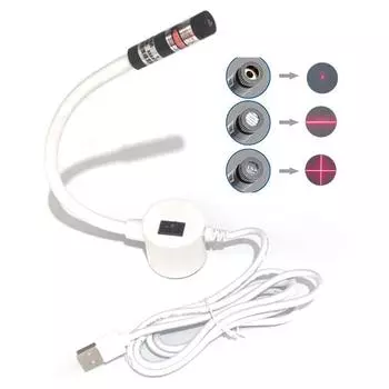 Usb красный лазерный позиционный свет инфракрасная рабочая лампа резка с магнитным основанием DC5V линейные/крестообразные швейные машины аксессуары