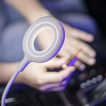 USB-лампа для ногтей, компактный размер, гель для отверждения, длительный срок службы, хороший польский свет для отверждения, свет для фототерапии, салон розовый