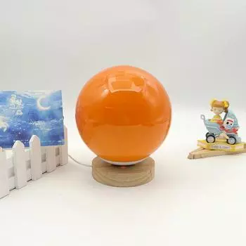 Usb Light Футбольные огни Подарочное кольцо Ночной детский ночник Kawaii Декор комнаты Лампа Bauhaus LED Детское аниме Атмосфера Освещение 12CM