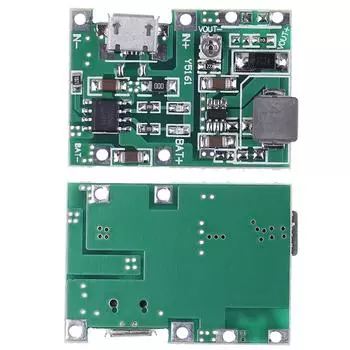 USB-литиевый Lipo 18650 зарядное устройство 3,7 В 4,2 В до 5 В 9 В 12 В 24 В повышающий модуль