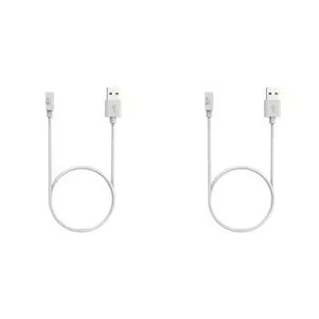 USB Magnetisches Ladegert Armbanduhr Ladekabel fr Xiaomi Mi Band 8 (Wei 60CM)