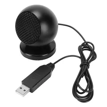 USB-микрофон для конференций с чистым звуком, вращающийся на 360 градусов конденсаторный микрофон для офисных встреч