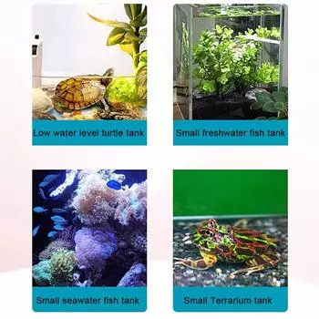 Usb Мини Аквариумный Нагревательный Стержень Для Небольшого Аквариума 26C Постоянная Температура Аквариумный Нагреватель Погружной Термостат Нагреватель 10 Вт