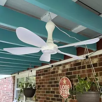 USB Мини Подвесной Вентилятор Бесшумный Вентилятор Для Кемпинга Аварийный Портативный Уличный Вентилятор Для Палатки, Пешего Туризма На Открытом Воздухе Для Домашнего Комнаты Использование 1.5 meter extension cord