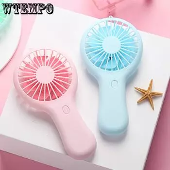 Usb Mini Wind Power Handheld Fan, Convenient and Ultra-quiet, High Quality Portable Office Fan A розовый