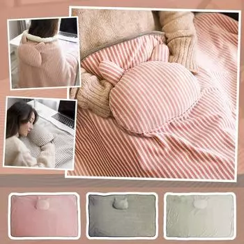 USB Многофункциональное согревающее одеяло, электроодеяло с подогревом, согревающий наколенник, электроодеяло с подогревом One Size зелёный