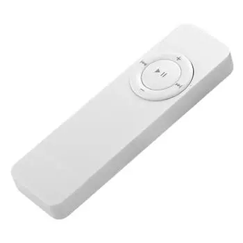 USB MP3-плеер с возможностью подзарядки карт памяти, портативный карманный музыкальный плеер для дома и путешествий, белый