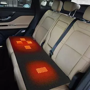 USB-нагревательный спальный коврик с 5 зонами нагрева, уличный электрический нагревательный коврик, походный подогреваемый спальный матрас для кемпинговой палатки серый