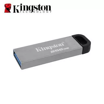 USB-накопители Kingston емкостью 256 ГБ USB 3.2 Gen 1 | Скорость до 200 МБ/с | Высокая производительность | Металлический флэш-накопитель | DataTraveler Kyson DTKN/256 ГБ/128 ГБ/64 ГБ 128GBUSB 3.2 Gen 1