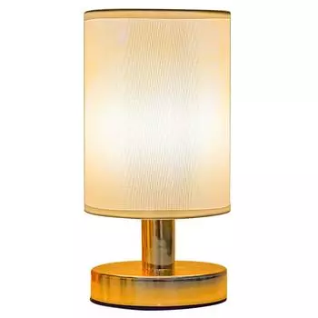 USB настольная лампа ночники прикроватная лампа с абажуром из льняной ткани для домашнего декора J