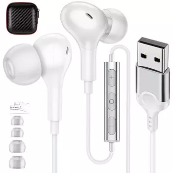 USB-наушники MACLE с микрофоном Проводные наушники для ПК Гарнитура Каталитического типа Звонок Качество звука HIFI Магнитная конструкция Длина Телеработа ZOOM WEB