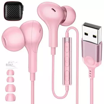 USB-наушники MACLE с микрофоном Проводные наушники для ПК Гарнитура Каталитического типа Звонок Качество звука HIFI Магнитная конструкция Длина Телеработа ZOOM WEB