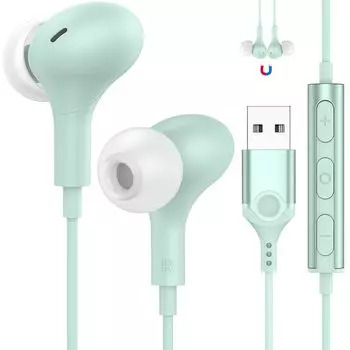 USB-наушники с проводными наушниками для ПК USB Catalyst Длина Магнитный Звонок Глубокий Для Терминалов на Онлайн-Игровой Кровати Громкость Звука HIFI Нет Хранения Ушей