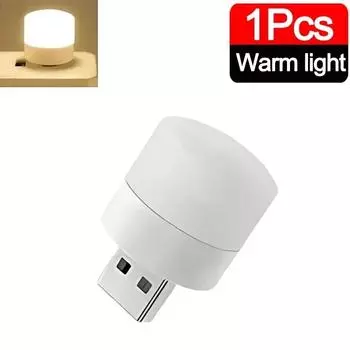 USB ночник мини-лампочка для защиты глаз лампа для чтения прикроватная лампа для зарядки мобильного телефона ПК светодиодная настольная лампа домашний декор