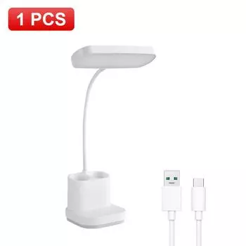 USB обучение общежитие спальня прикроватная тумбочка для чтения ночник светодиодная настольная лампа защита глаз стол студенческий ночник белый