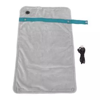 USB-одеяло с подогревом и контролем температуры, многоцелевое электрическое одеяло с подогревом, теплое, уютное, до колена