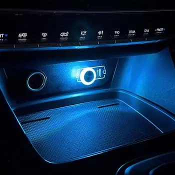 USB окружающий свет мини-автомобиль атмосферные лампы Plug Play универсальный красочный автомобильный интерьерный светильник светодиодный декоративный светильник Ambiance красный