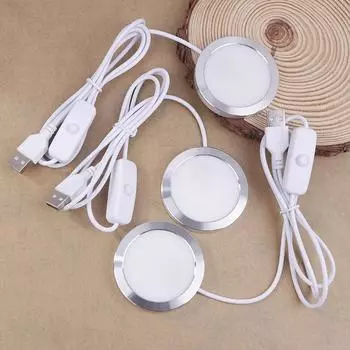 Usb-переключатель 5 В светодиодный светильник под шкафом 3 Вт прожектор витрина прилавок освещение кемпер автодом интерьер прожектор A2