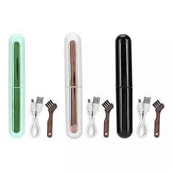 USB перезаряжаемые щипцы для завивки ресниц, долговечный инструмент для завивки ресниц, электрические нагревательные щипцы для завивки ресниц Black