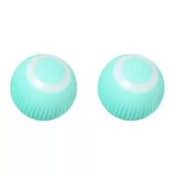 USB перезаряжаемый интерактивный мяч для домашних животных игрушка автоматический движущийся катящийся мяч (синий)