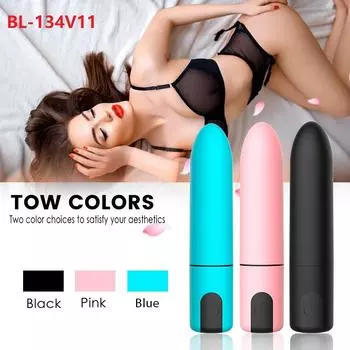 USB перезаряжаемый пуля, 10-частотная сильная вибрация, бесшумный мужской и женский эротический фаллоимитатор, мастурбатор, вибратор